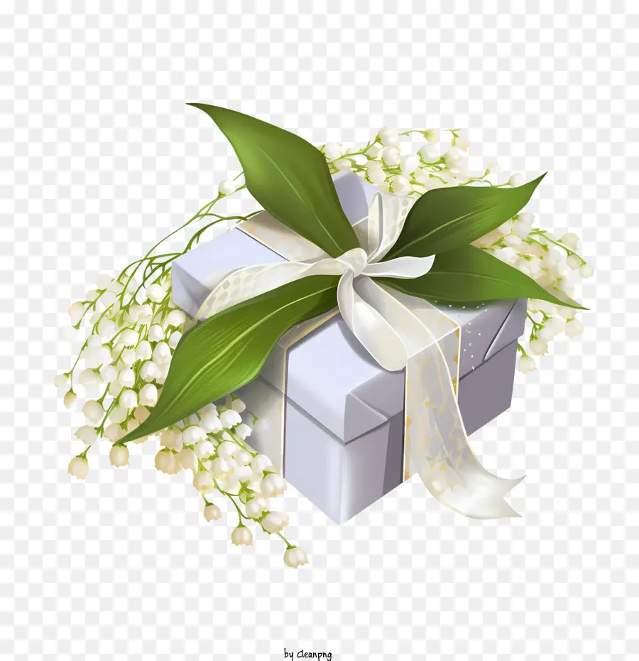 Putih Kotak Hadiah，Souvenir Pernikahan PNG