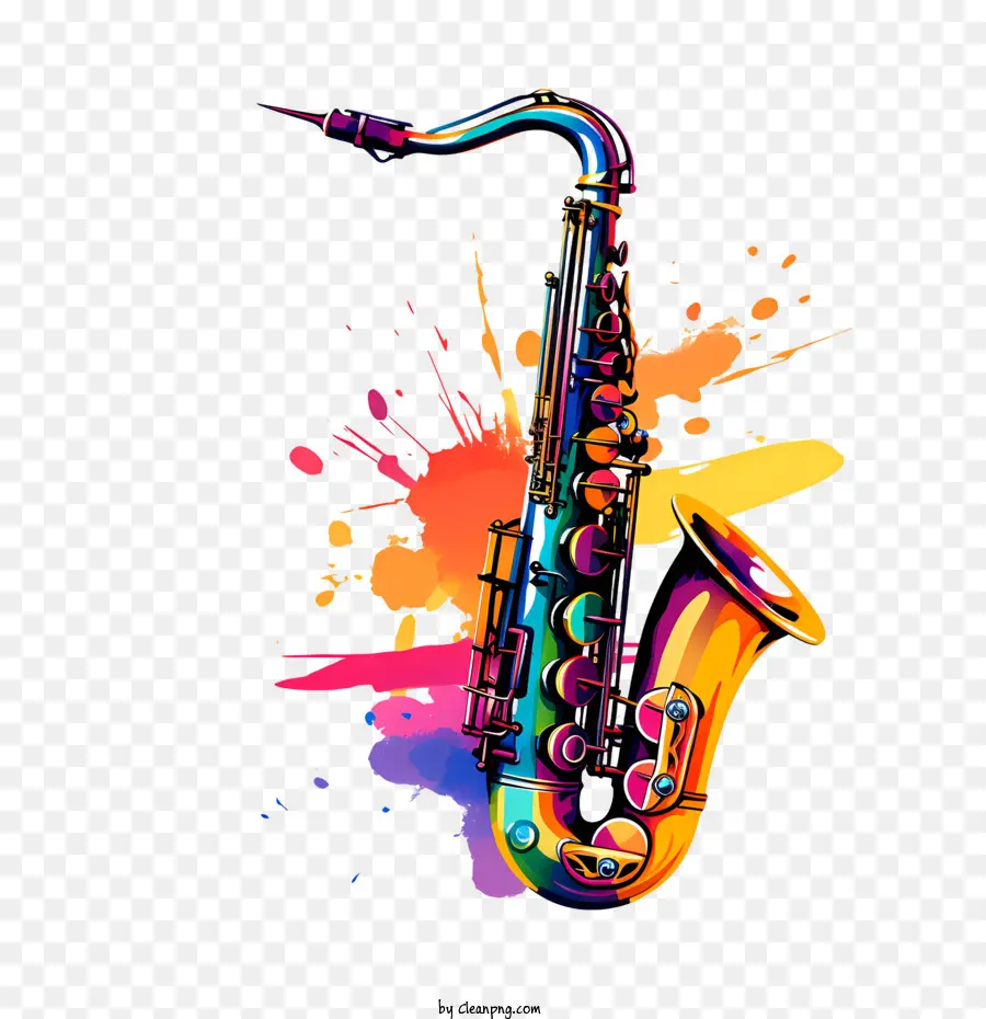 Saxophone Hari，Jazz PNG