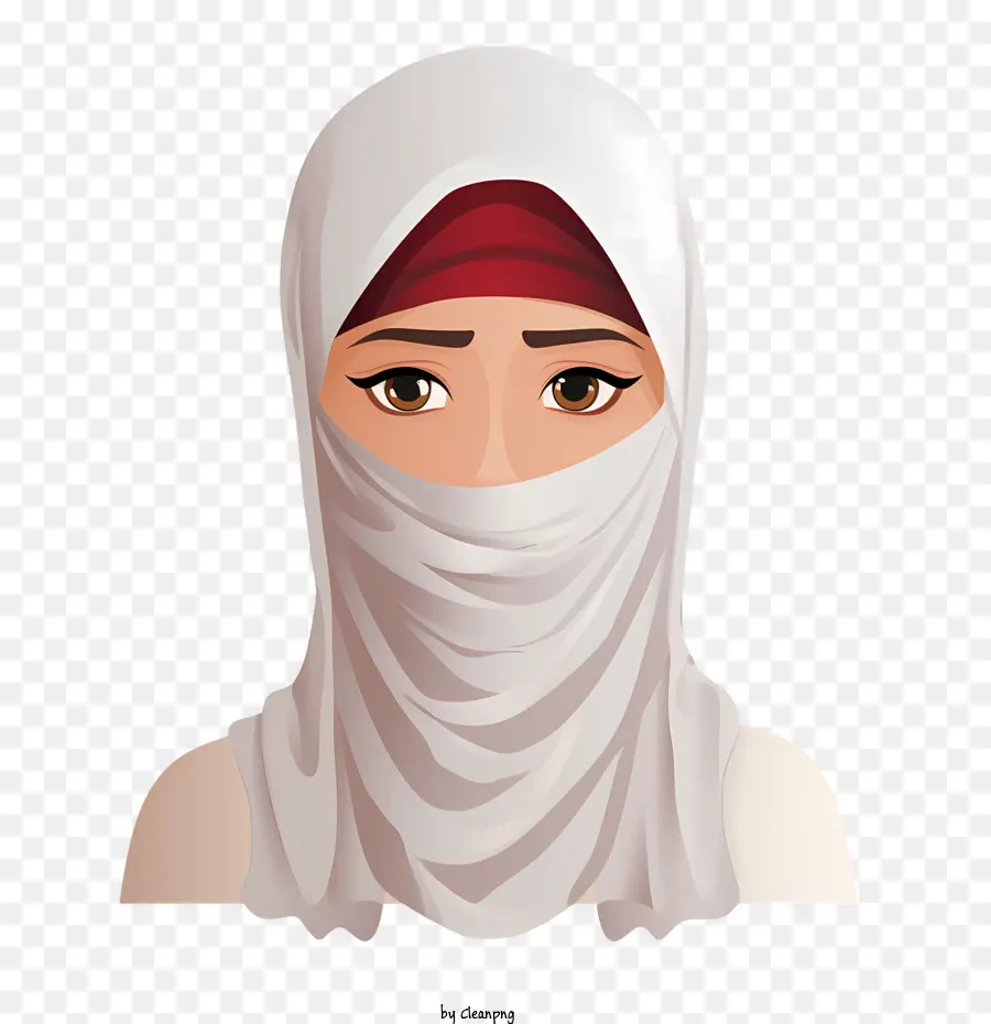 Wanita Berkerudung，Gadis Berkerudung PNG