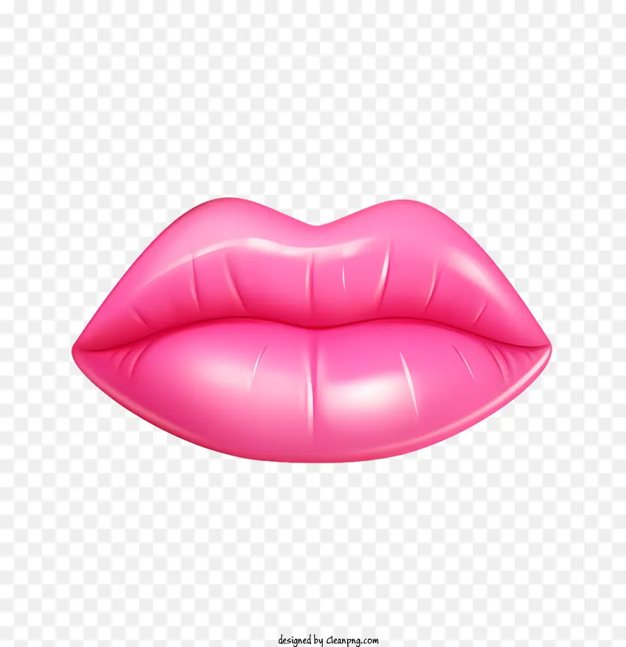 Bibir Merah Muda，Bibir Merah PNG