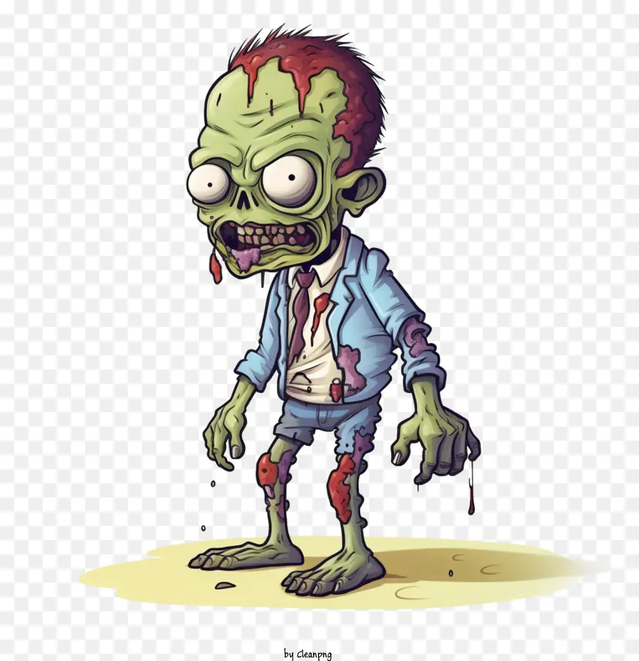 Zombi，Zombi Hijau PNG