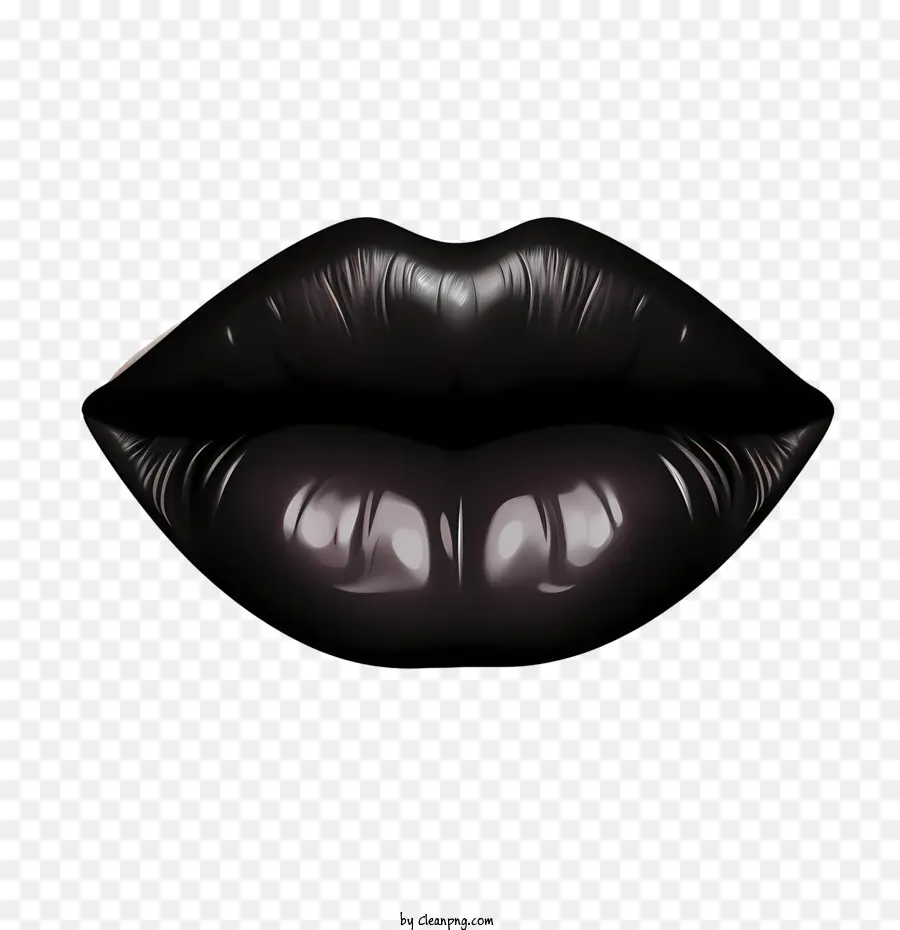 Bibir Hitam，Lipstik PNG