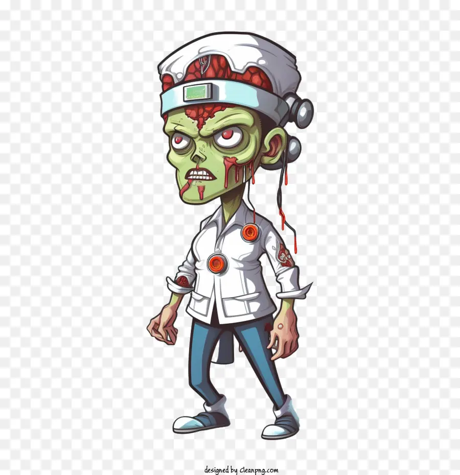 Zombie，Dokter Zombie PNG