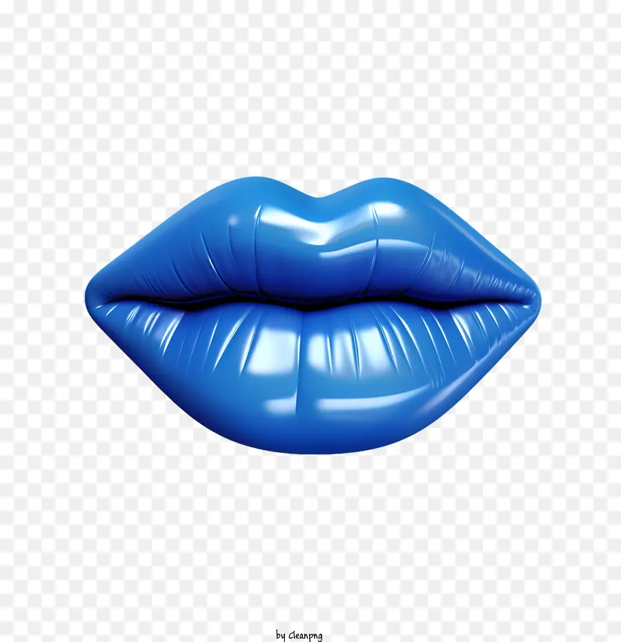 Bibir Biru，Lipstik PNG