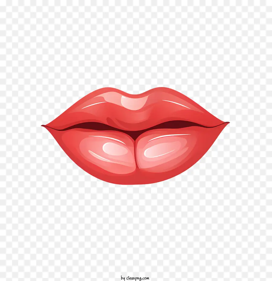 Bibir Merah，Lipstik Merah PNG