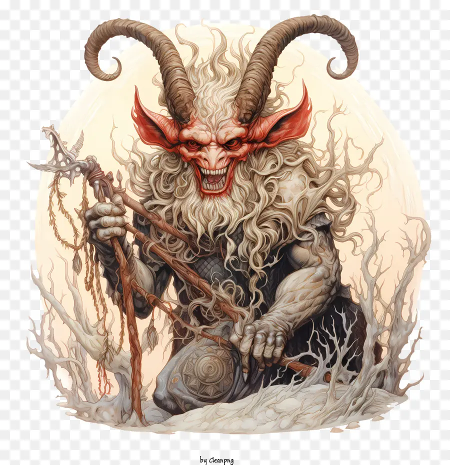 Krampusnacht，Setan PNG