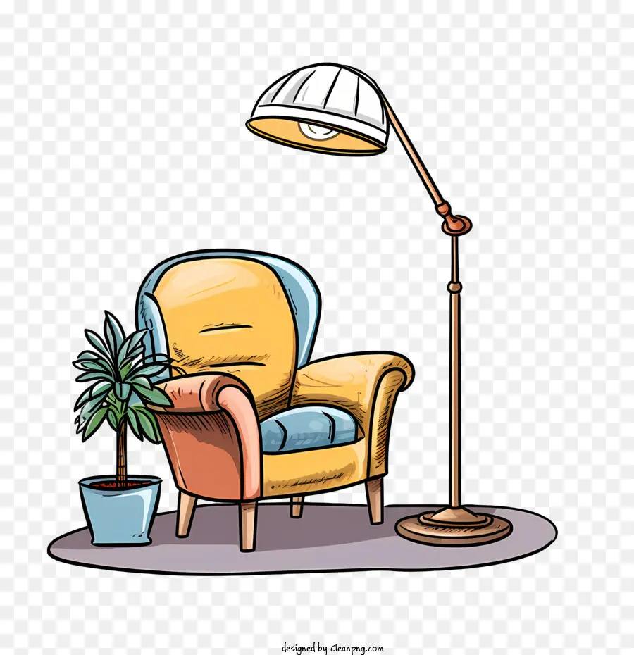 Sofa Dan Lampu，Lampu PNG