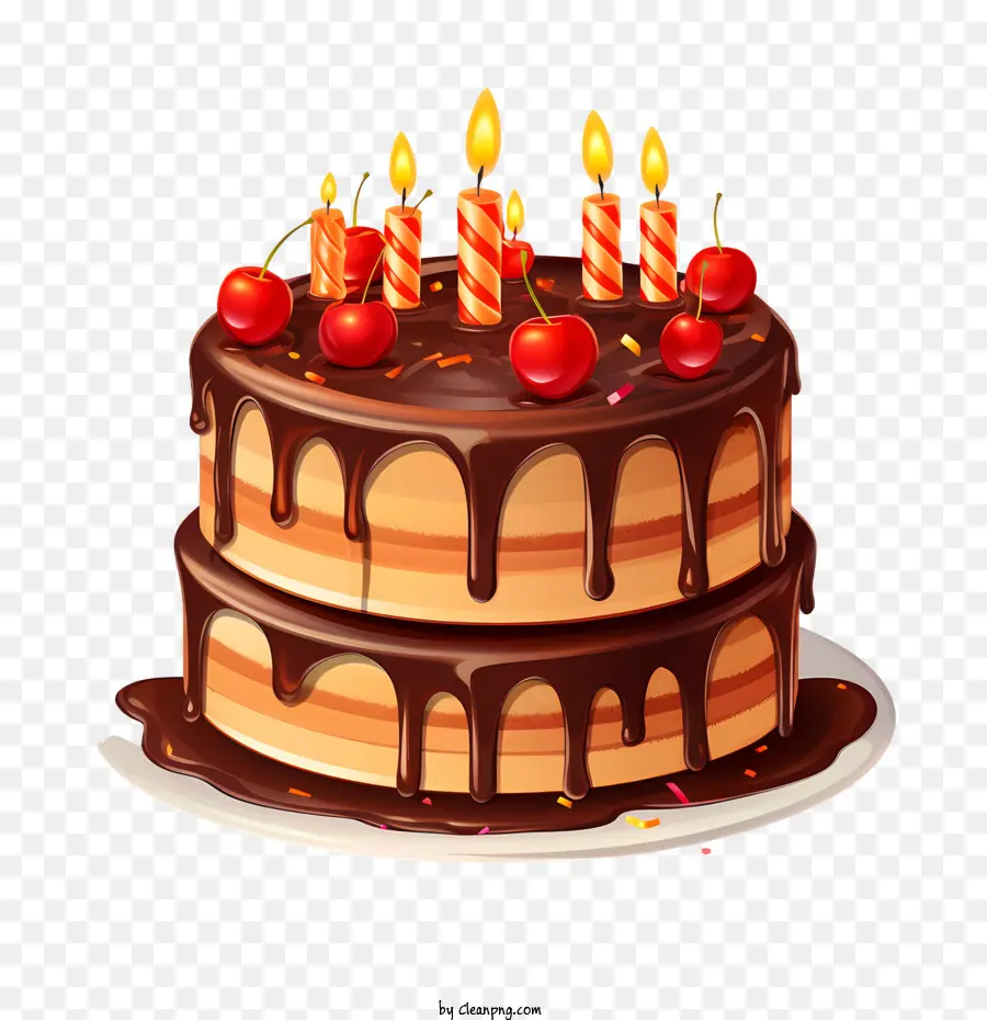Kue Ulang Tahun，Kue Cokelat PNG