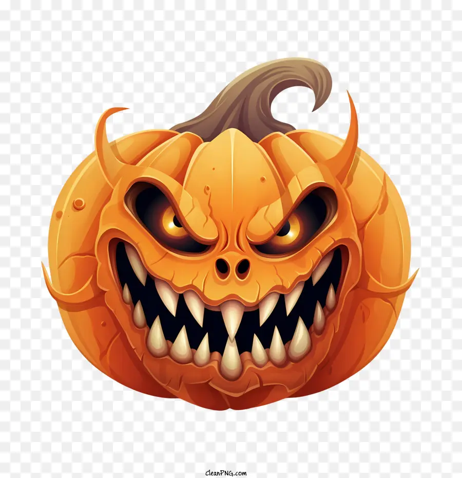 Jack O Lantern，Labu Kuning PNG