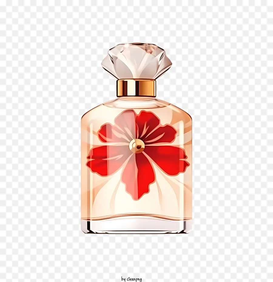 Botol Parfum，Bunga PNG