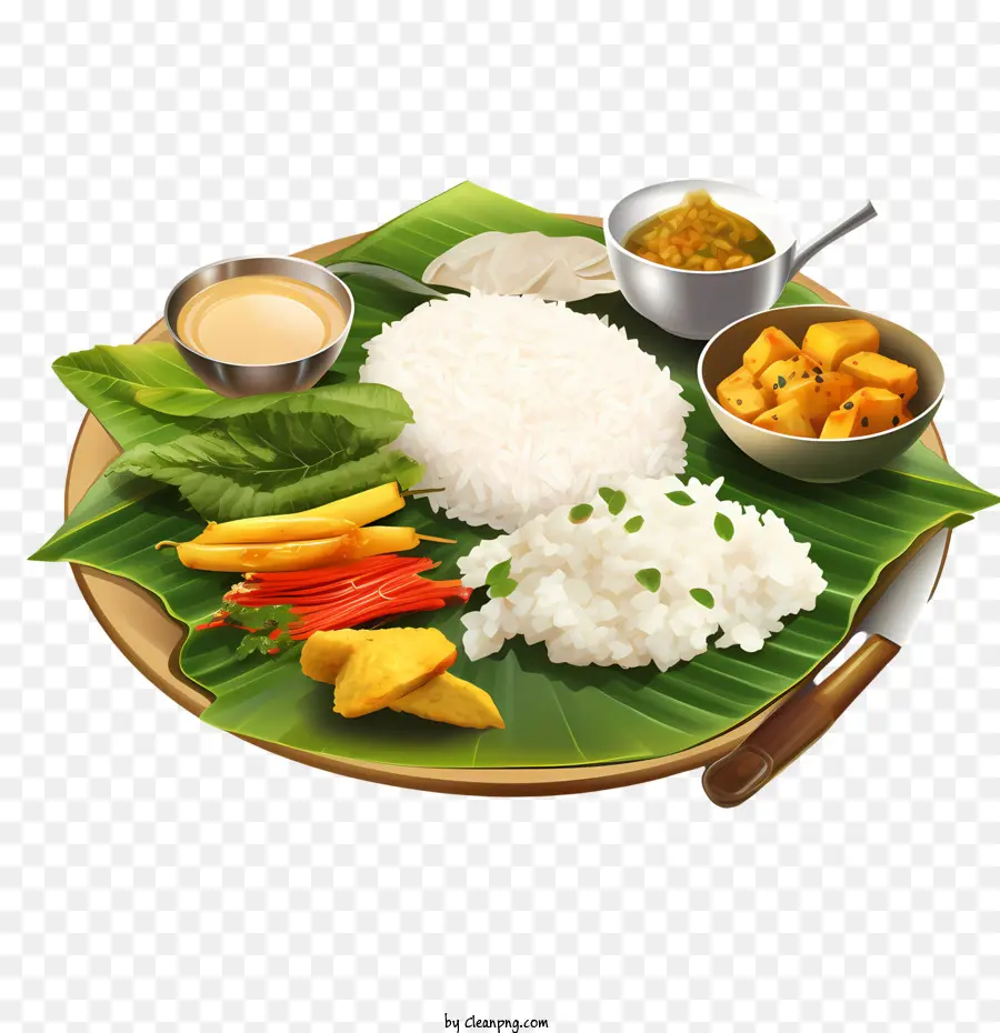 Makanan Onam Sadya，Makanan Tradisional PNG