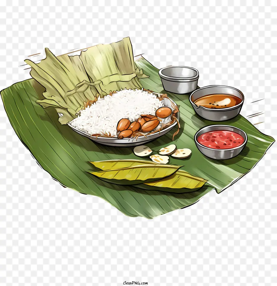 Makanan Onam Sadya，Makanan Tradisional PNG