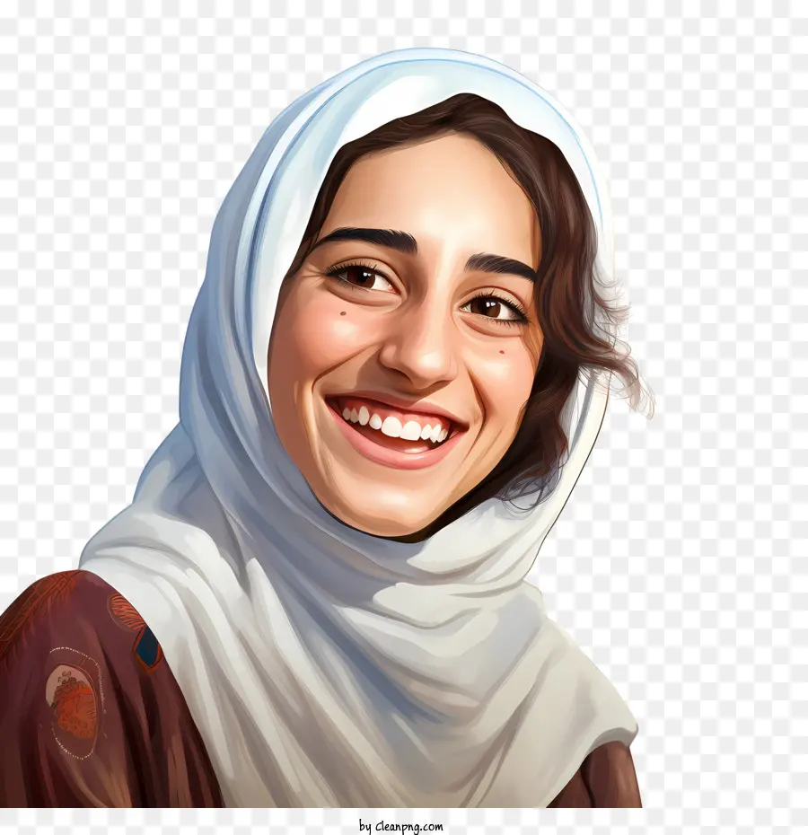 Gadis Arab Yang Tersenyum，Dunia Tersenyum Hari PNG