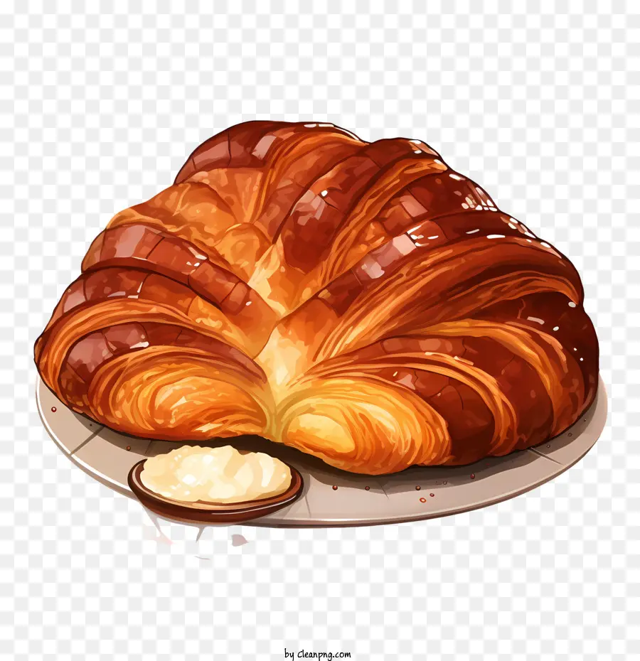 Roti Challah，Croissant PNG