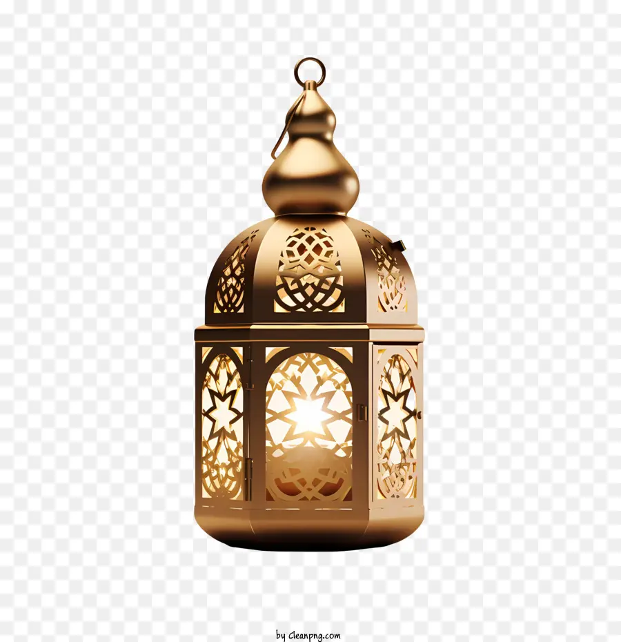 Ramadhan Kareem Lantern，Lentera PNG