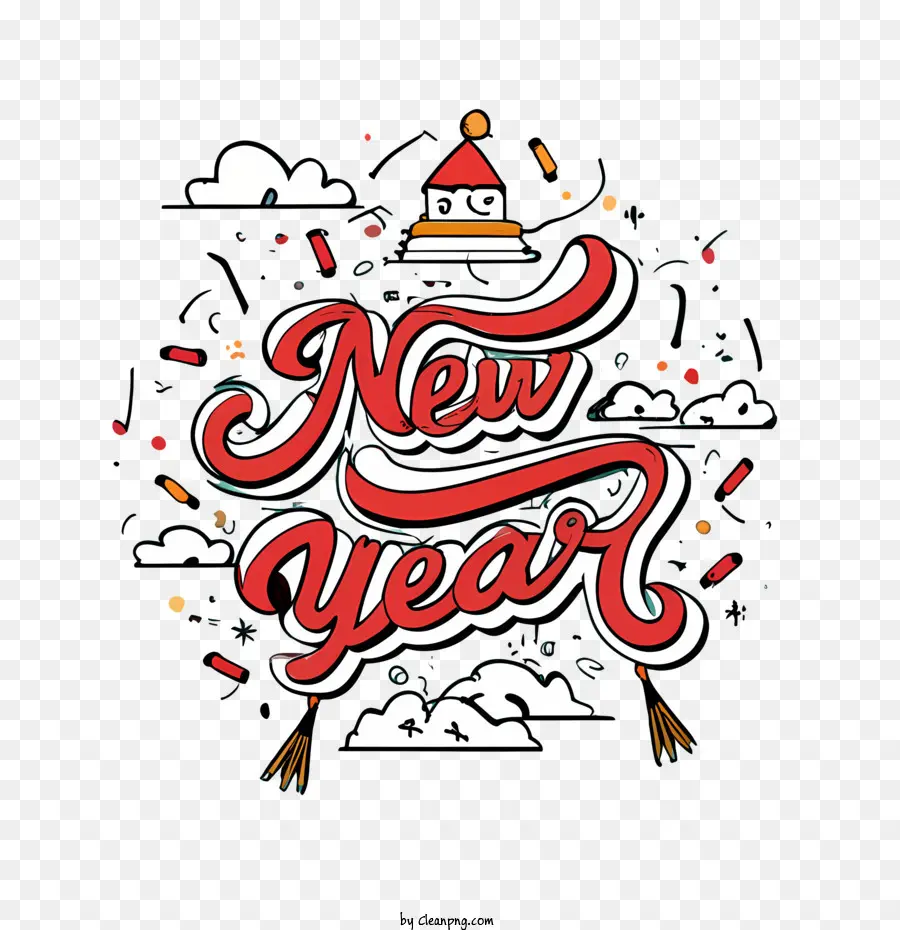 2024 Tahun Baru，Selamat Tahun Baru PNG
