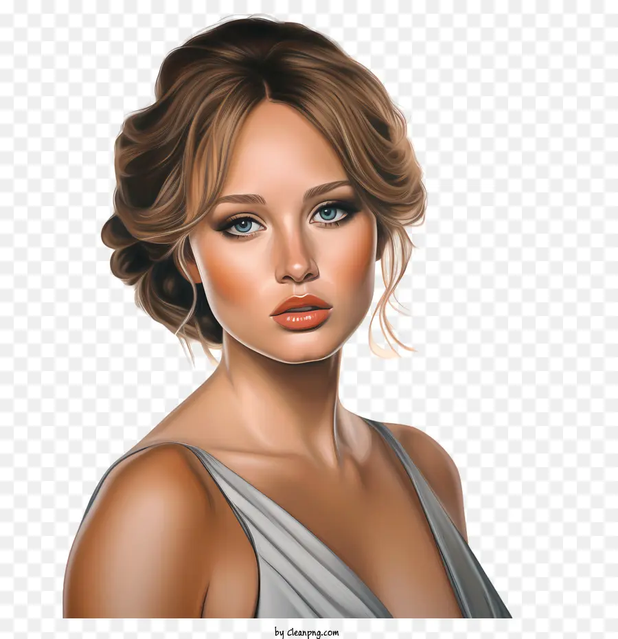 Jenifer Lawrence，Wanita Berambut Pirang PNG