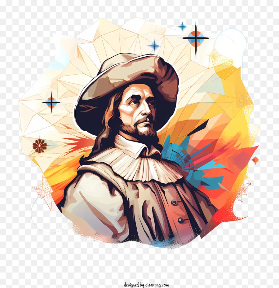 Hari Columbus，Potret PNG