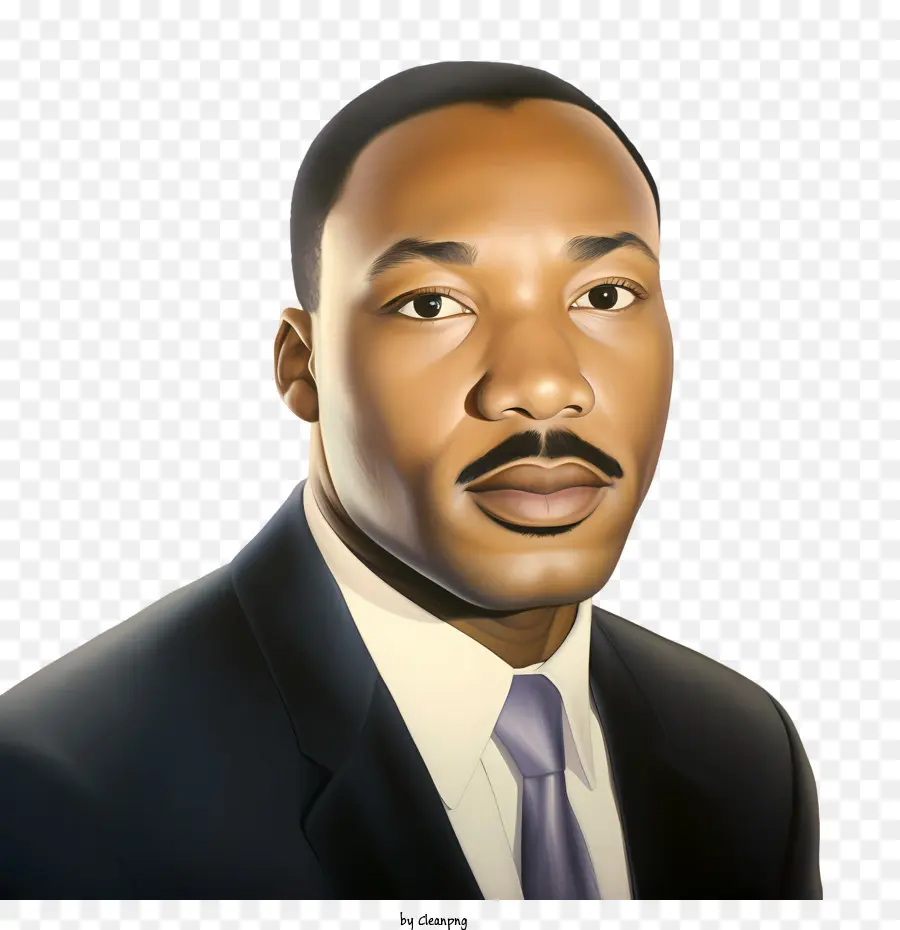 Martin Luther Raja，Potret PNG