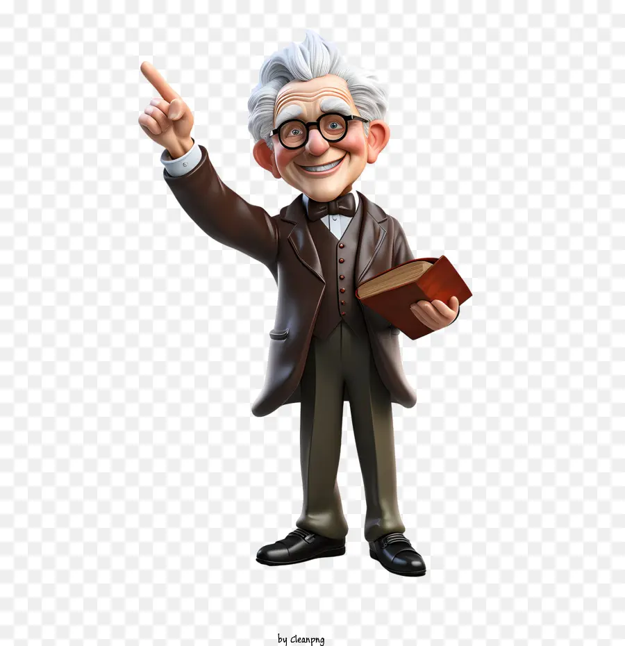 Profesor，Buku PNG