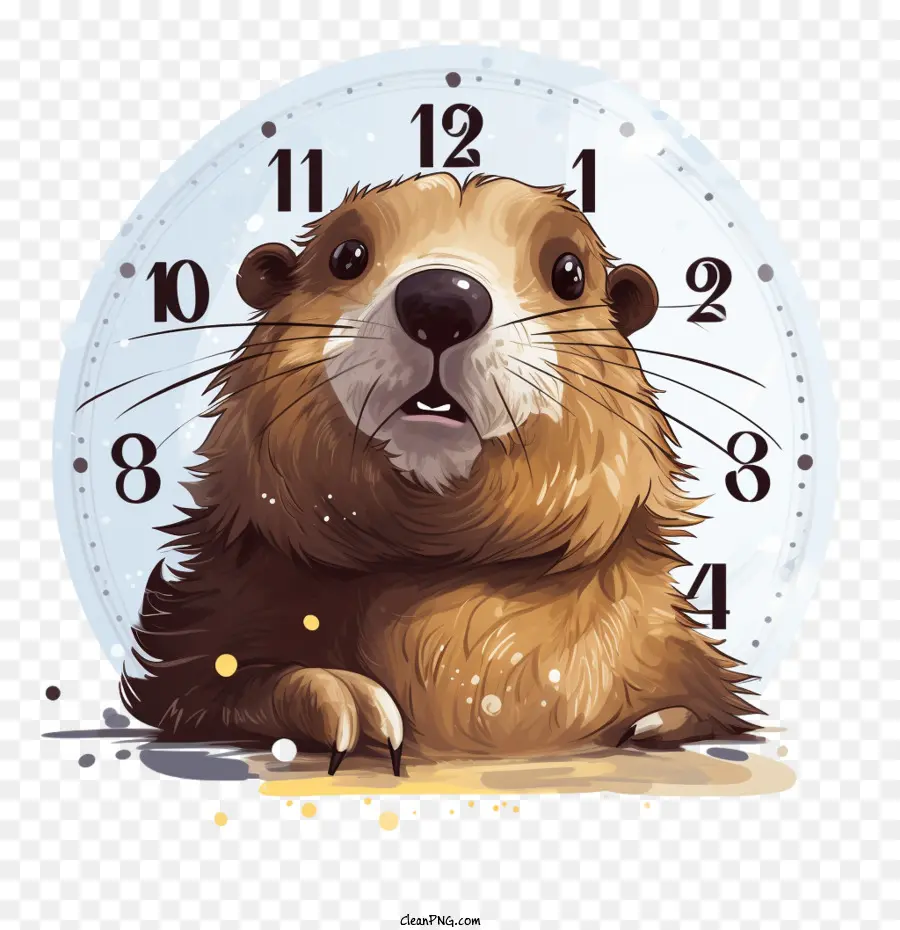 Hari Groundhog，Babi Tanah PNG