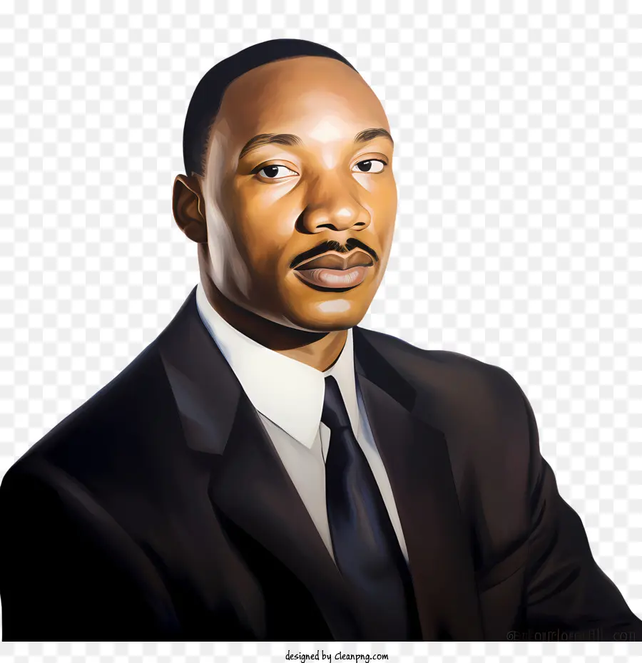 Martin Luther King，Pria Kulit Hitam PNG