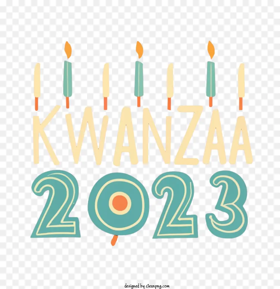 Kwanzaa 2023，Lilin Kwanzaa 2023 PNG