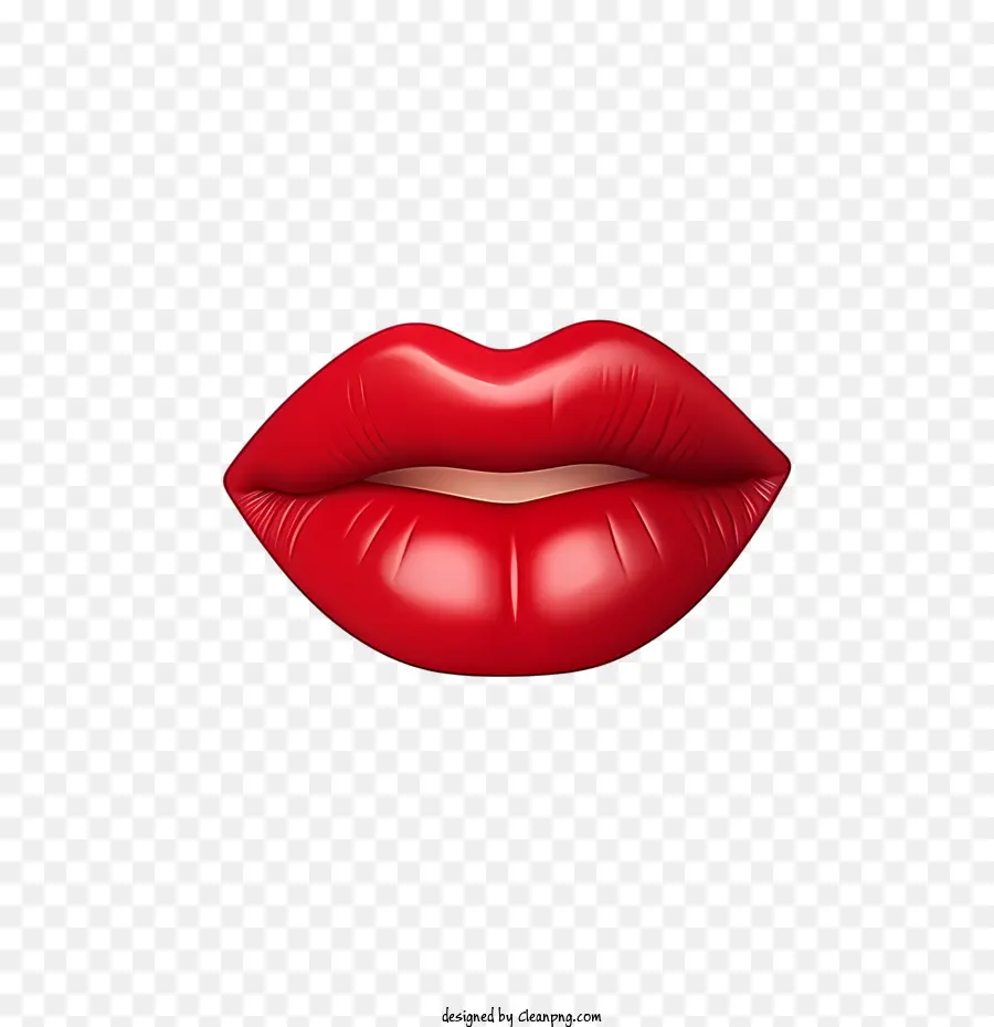Bibir Merah，Lipstik Merah PNG