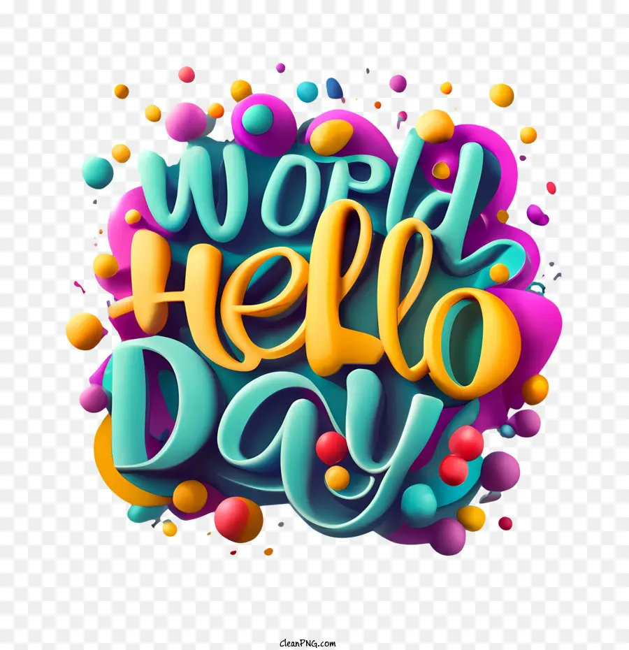 Dunia Hello Hari，Kebahagiaan PNG