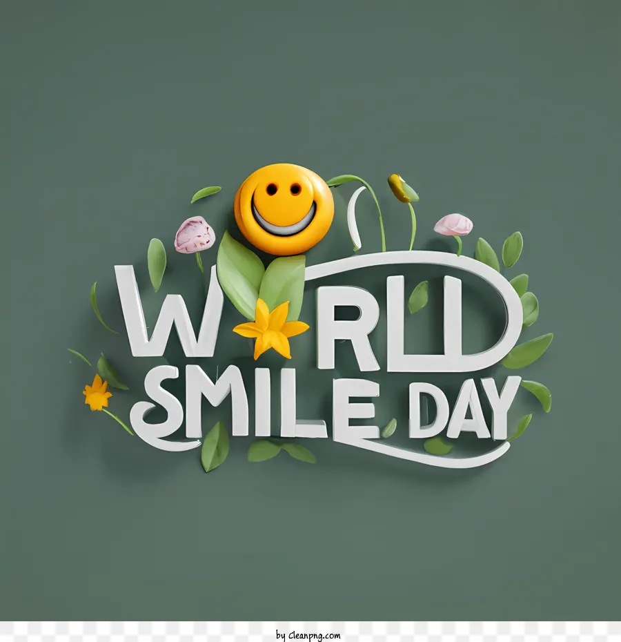 Dunia Tersenyum Hari，Smiley PNG