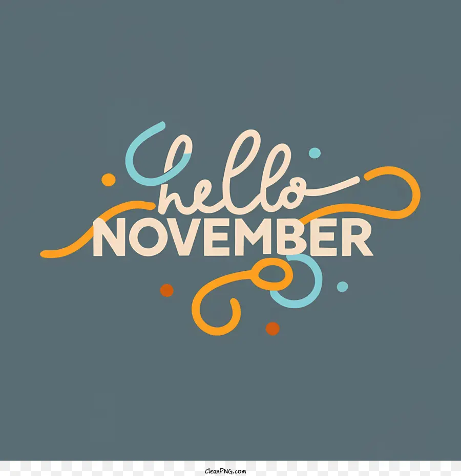 Halo November，Salam November PNG