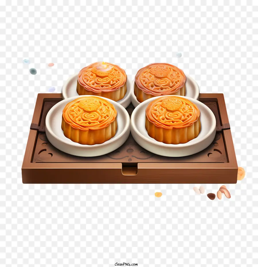 Mooncake，Roti PNG