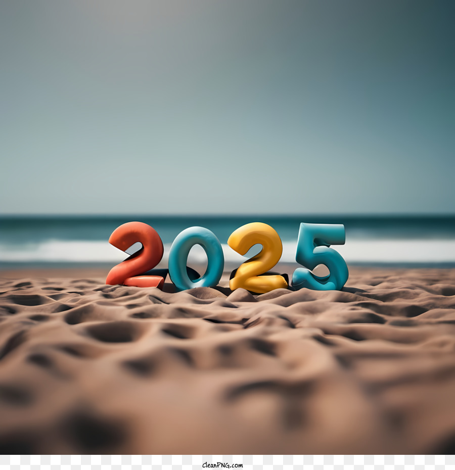 2025 Selamat Tahun Baru, 2025 Word Art, Tahun gambar png