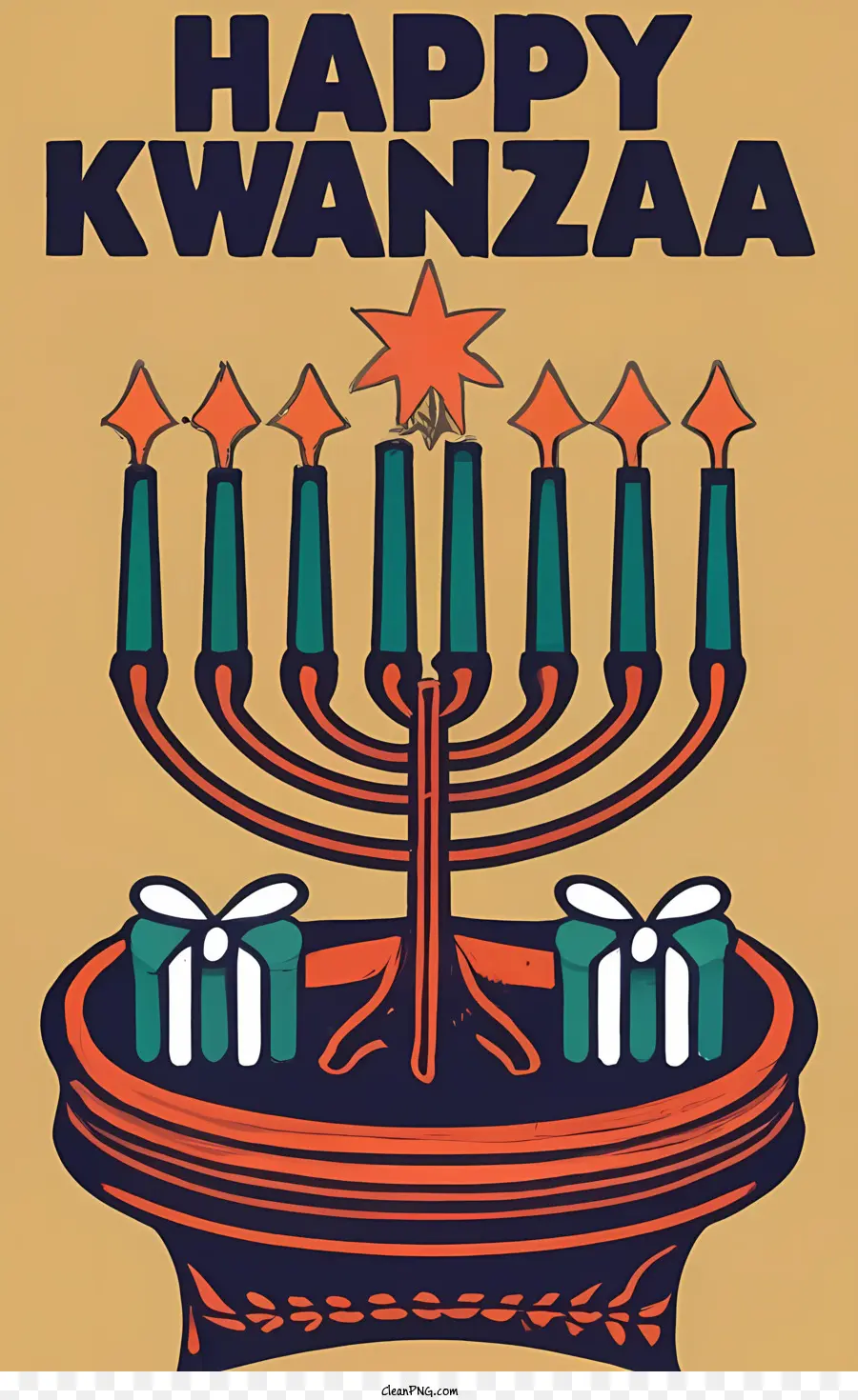 Selamat Kwanzaa，Lilin Kwanzaa PNG