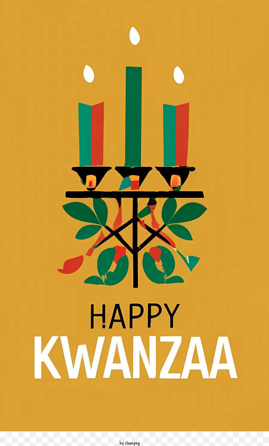 Selamat Kwanzaa，Lilin Kwanzaa PNG