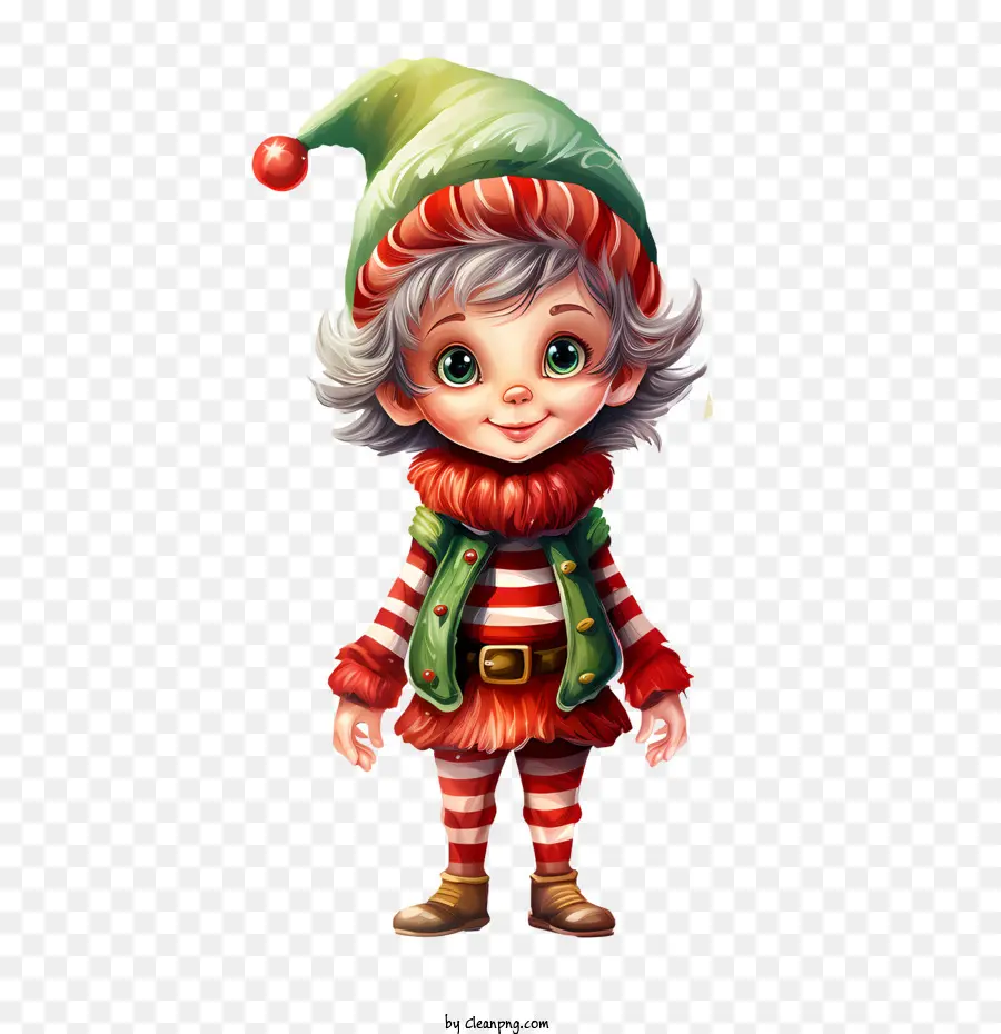 Natal Elf，Lucu PNG