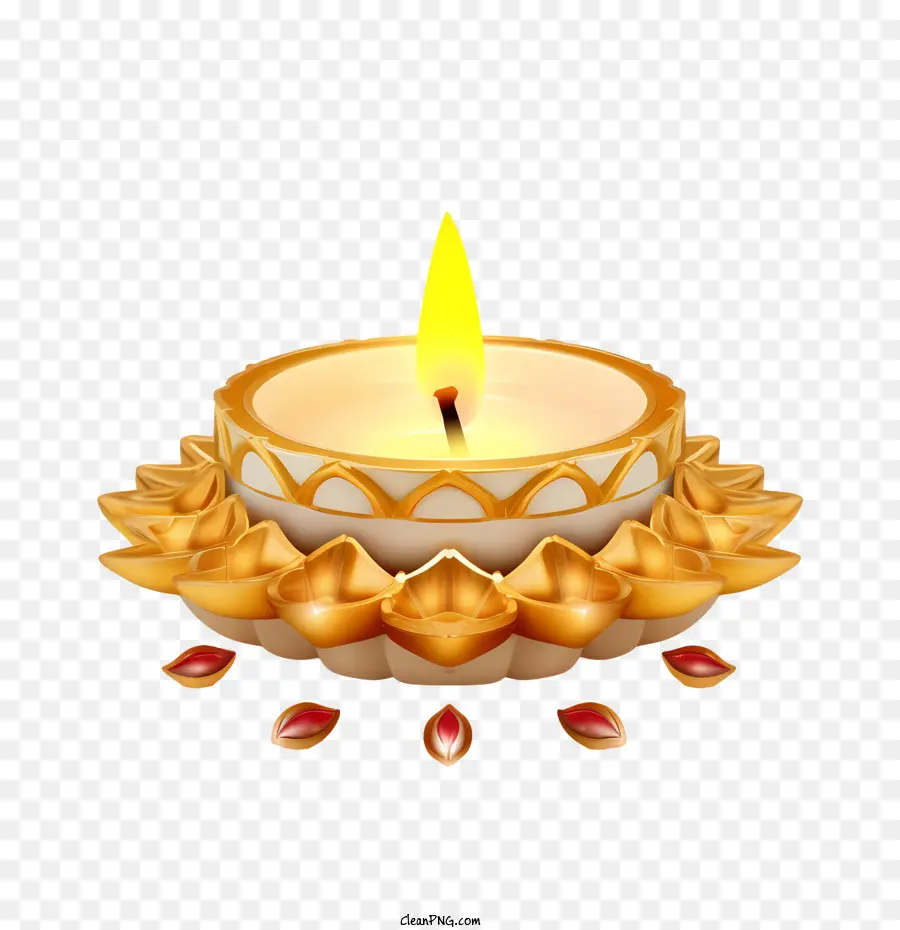 Deepavali，Lampu Diya PNG