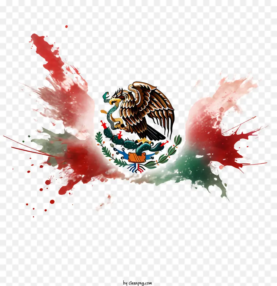 Meksiko Hari Kemerdekaan，Bendera Meksiko PNG