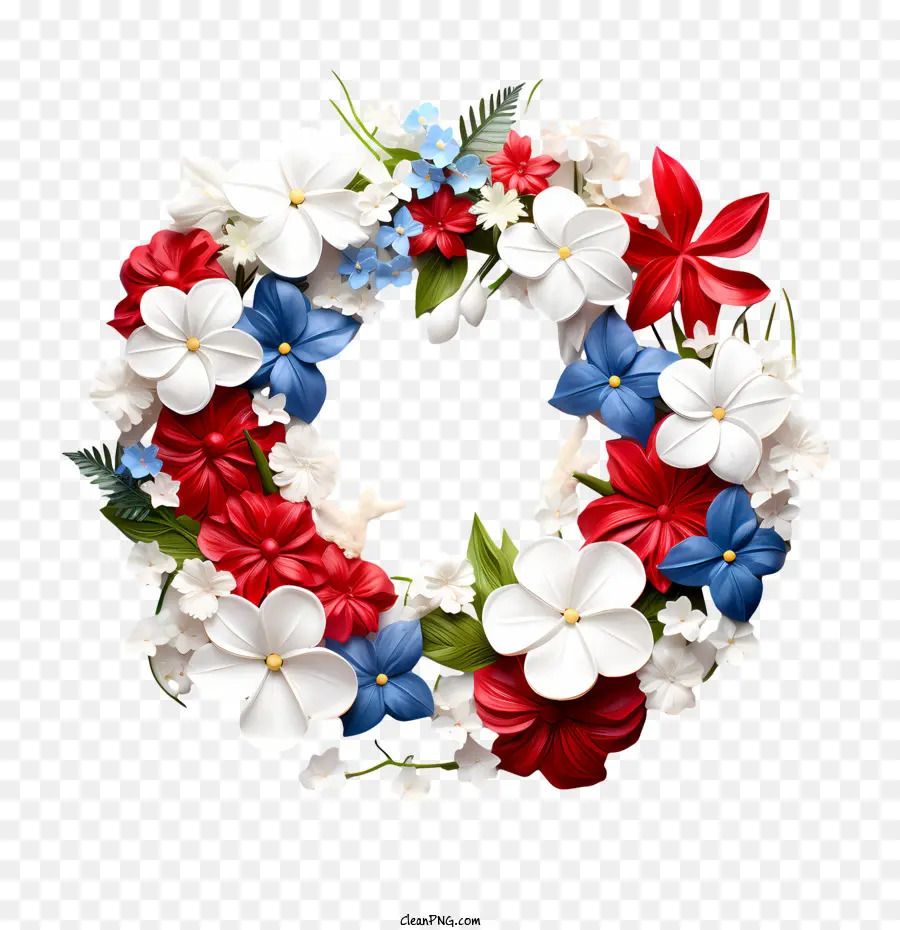 Hari Kemerdekaan Kosta Rika，Karangan Bunga PNG