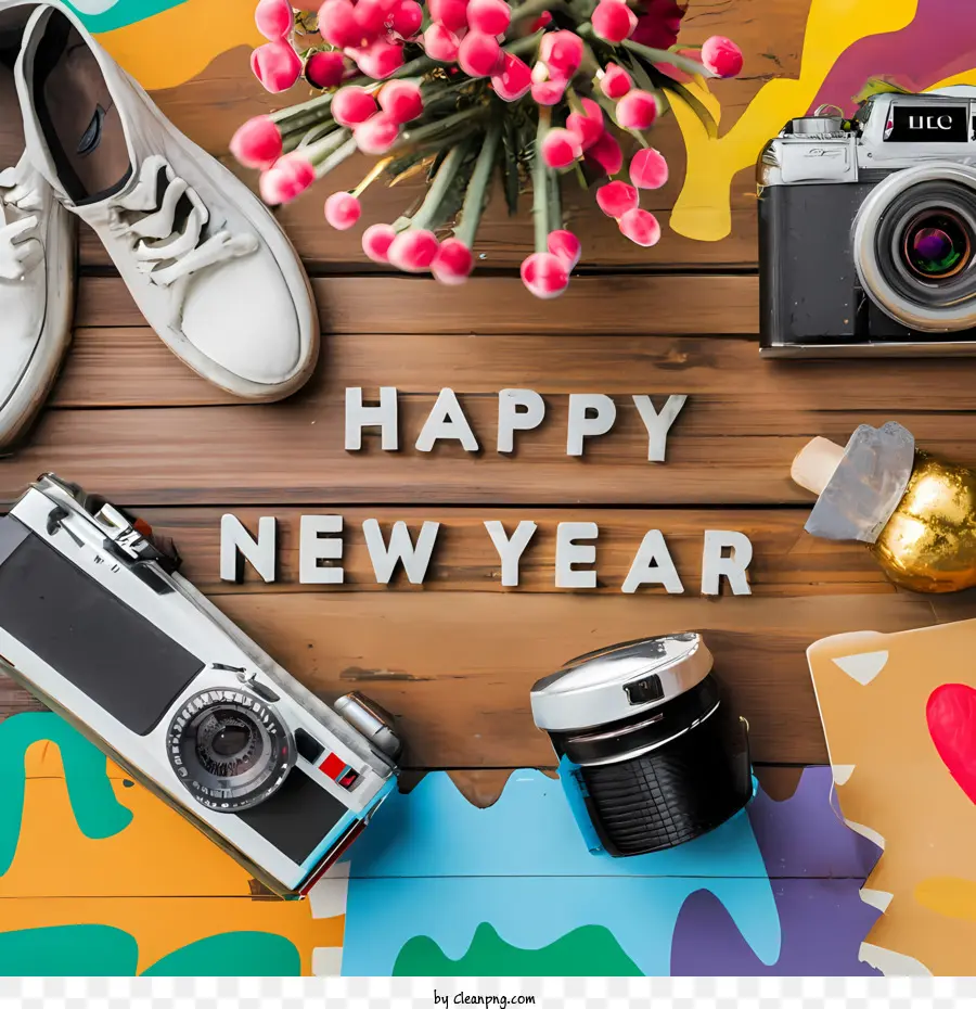 Selamat Tahun Baru，Kamera PNG