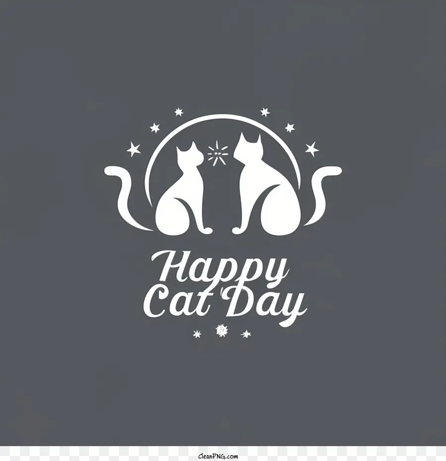 Hari Kucing Global，Selamat Hari Kucing PNG