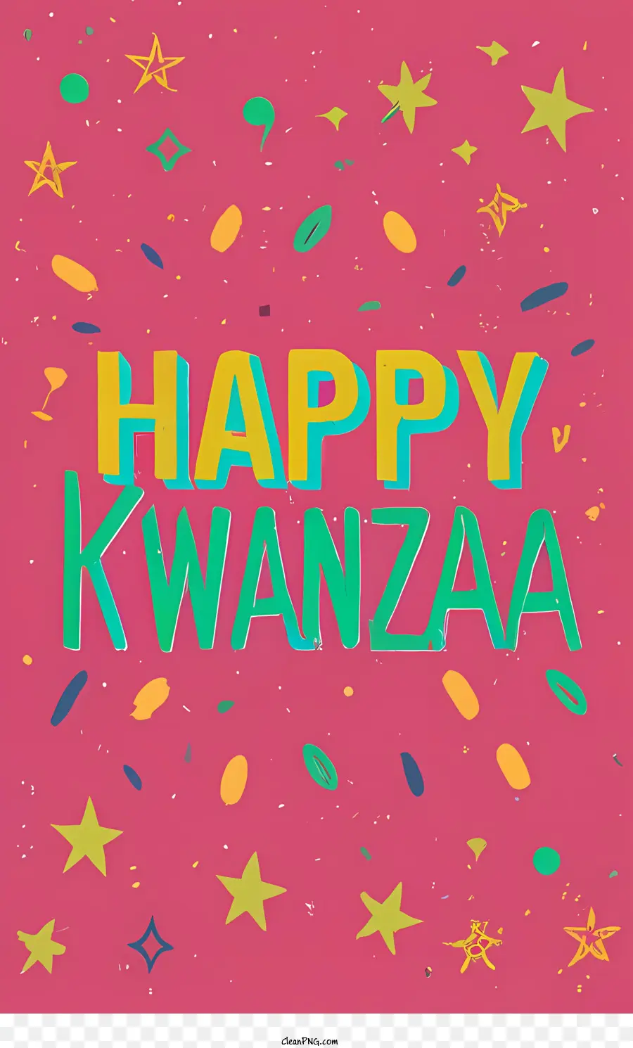 Selamat Kwanzaa，Liburan Afrika Amerika PNG