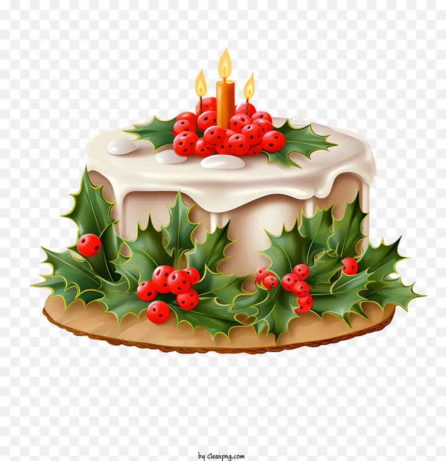 Kue Natal，Lilin PNG