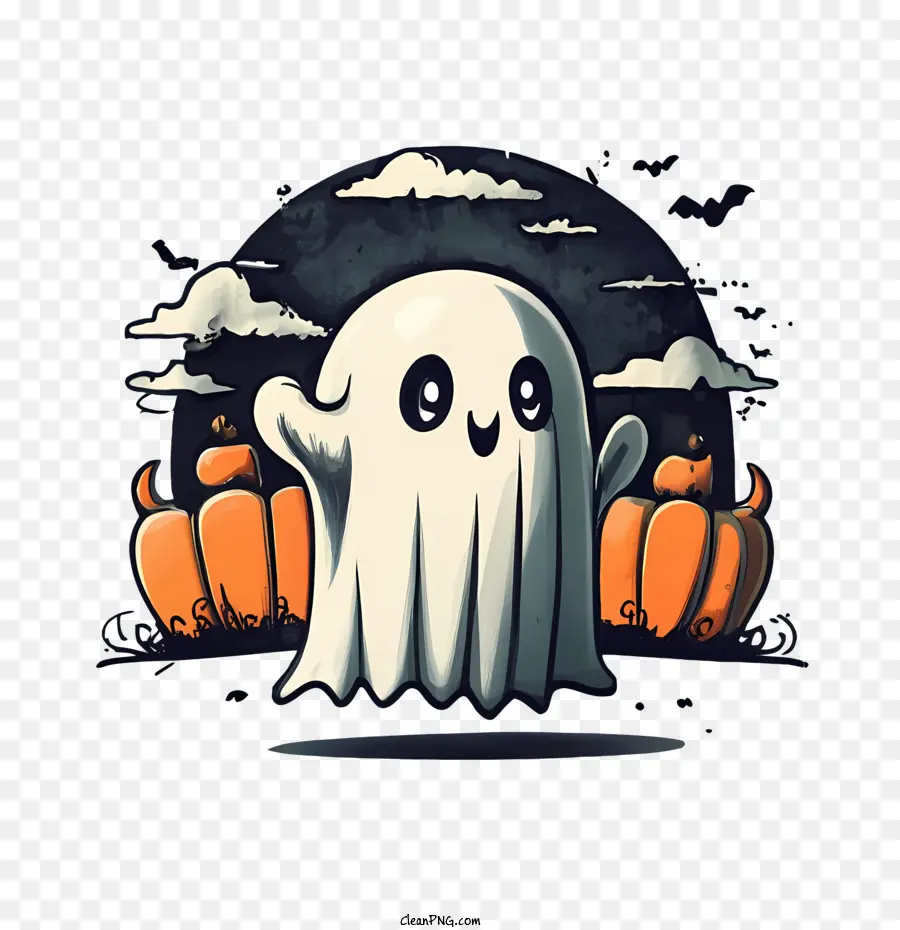 Hantu Halloween，Hantu Lucu PNG