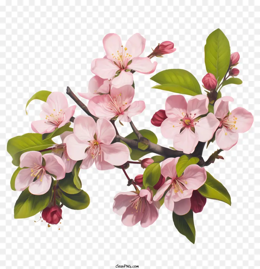 Apple Blossom，Bunga PNG