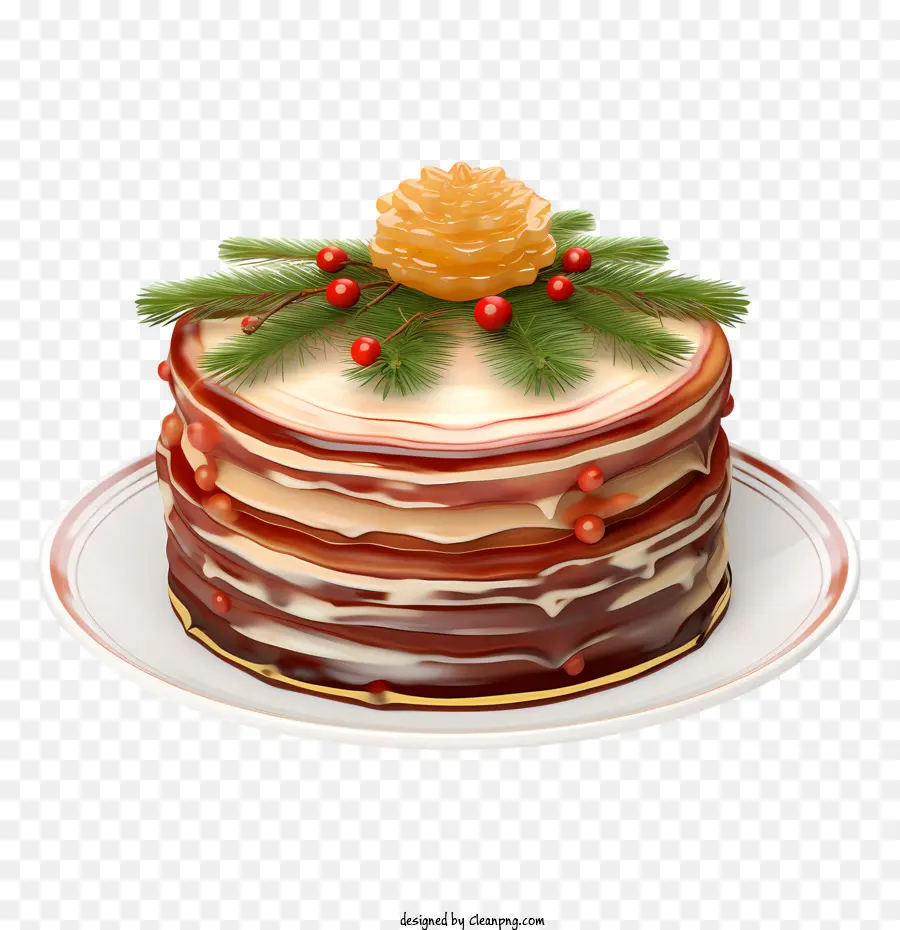 Kue Natal，Kue Berlapis PNG