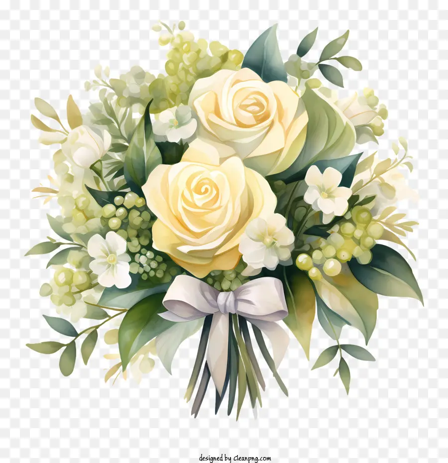 Pernikahan Karangan Bunga，Mawar PNG