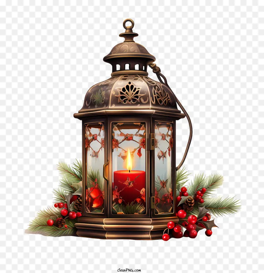 Lentera Natal，Lentera PNG