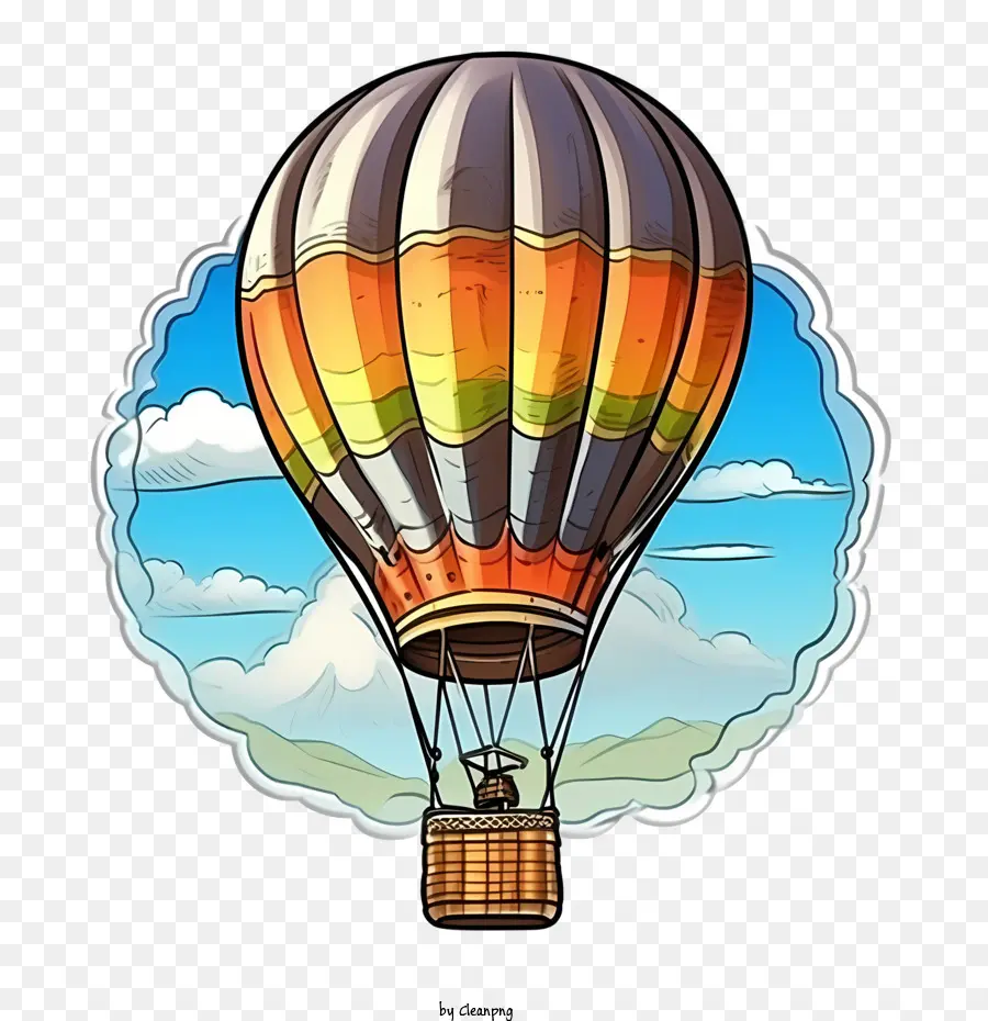 Balon Udara Panas，Langit PNG