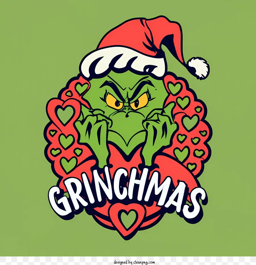 Natal Grinch，Senyum PNG